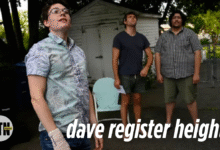 dave register height